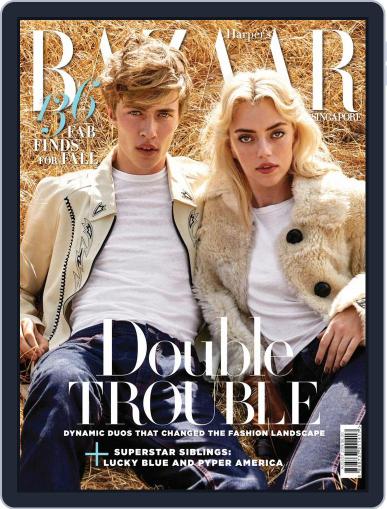 Harper's Bazaar Singapore August 1st, 2018 Digital Back Issue Cover