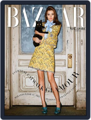 Harper's Bazaar Singapore November 1st, 2015 Digital Back Issue Cover