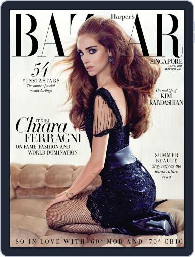 Harper's Bazaar Singapore May 24th, 2015 Digital Back Issue Cover