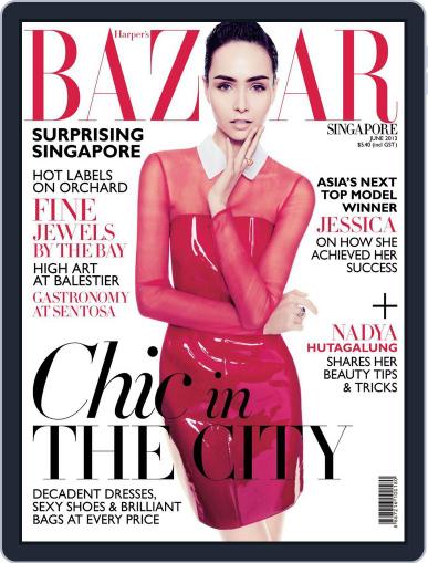 Harper's Bazaar Singapore May 16th, 2013 Digital Back Issue Cover
