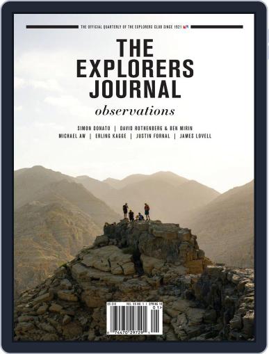 The Explorers Journal March 5th, 2018 Digital Back Issue Cover