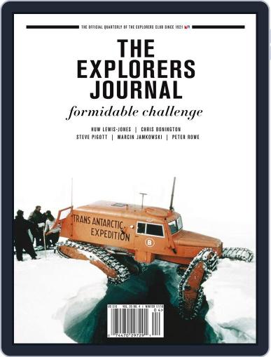 The Explorers Journal January 5th, 2018 Digital Back Issue Cover