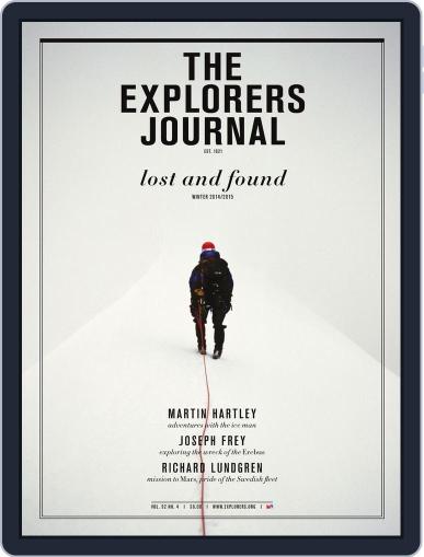 The Explorers Journal January 26th, 2015 Digital Back Issue Cover