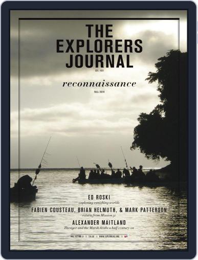 The Explorers Journal October 8th, 2014 Digital Back Issue Cover