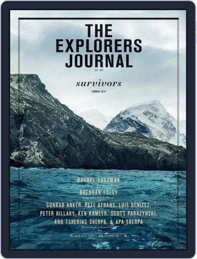 The Explorers Journal August 4th, 2014 Digital Back Issue Cover