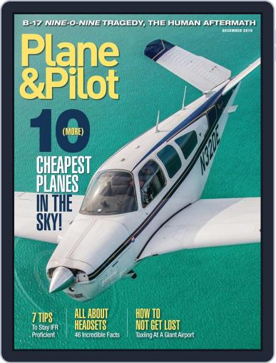 Plane & Pilot December 1st, 2019 Digital Back Issue Cover