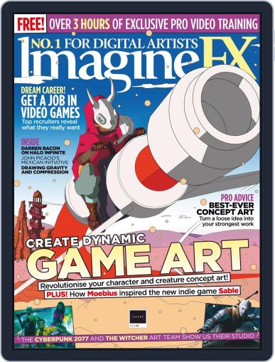 ImagineFX January 1st, 2019 Digital Back Issue Cover