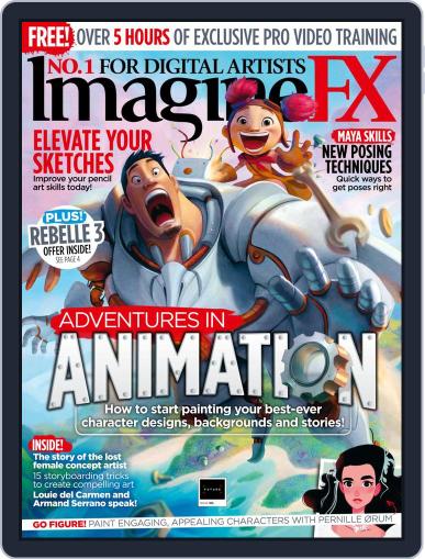 ImagineFX October 1st, 2018 Digital Back Issue Cover