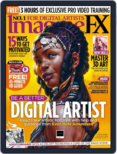 ImagineFX July 1st, 2018 Digital Back Issue Cover