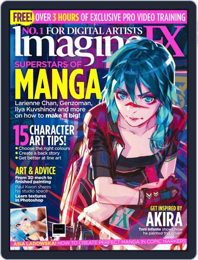 ImagineFX June 15th, 2018 Digital Back Issue Cover
