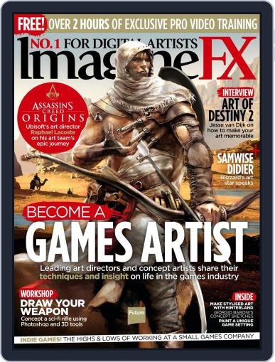 ImagineFX February 1st, 2018 Digital Back Issue Cover