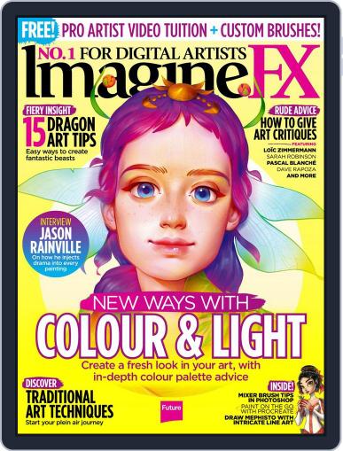 ImagineFX January 1st, 2018 Digital Back Issue Cover