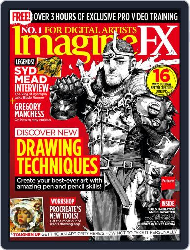 ImagineFX October 27th, 2017 Digital Back Issue Cover