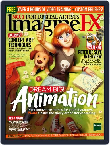 ImagineFX March 1st, 2017 Digital Back Issue Cover