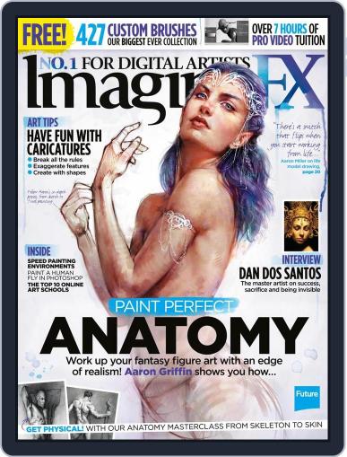 ImagineFX April 22nd, 2016 Digital Back Issue Cover