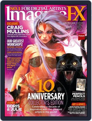 ImagineFX December 4th, 2015 Digital Back Issue Cover