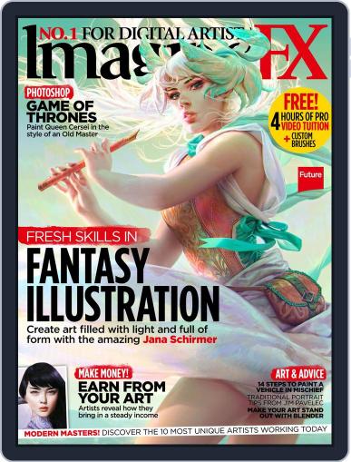 ImagineFX September 1st, 2015 Digital Back Issue Cover