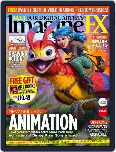 ImagineFX August 1st, 2015 Digital Back Issue Cover