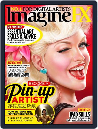 ImagineFX July 1st, 2015 Digital Back Issue Cover