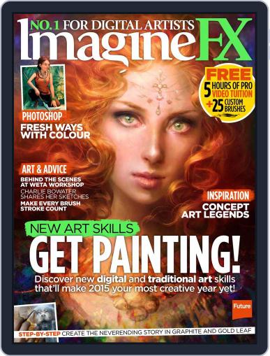 ImagineFX January 1st, 2015 Digital Back Issue Cover