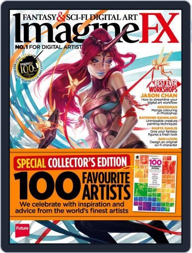 ImagineFX August 16th, 2013 Digital Back Issue Cover