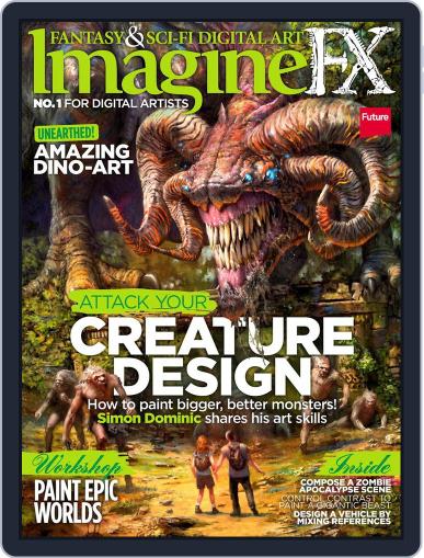 ImagineFX June 20th, 2013 Digital Back Issue Cover