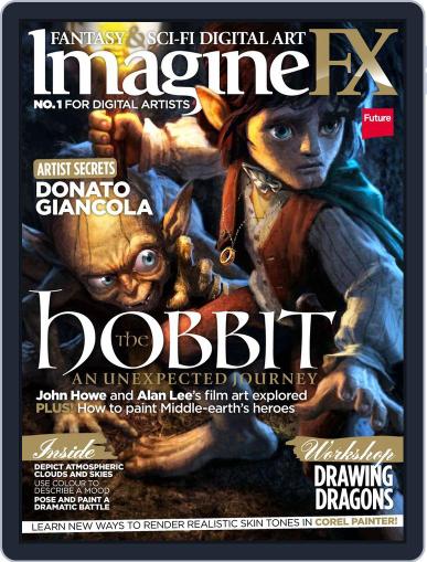 ImagineFX December 6th, 2012 Digital Back Issue Cover