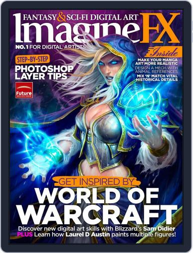 ImagineFX November 8th, 2012 Digital Back Issue Cover