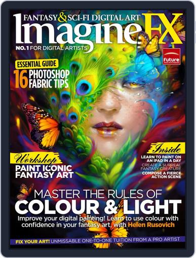 ImagineFX August 16th, 2012 Digital Back Issue Cover