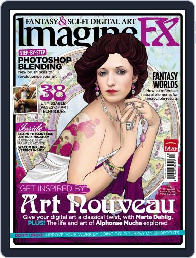 ImagineFX December 9th, 2011 Digital Back Issue Cover