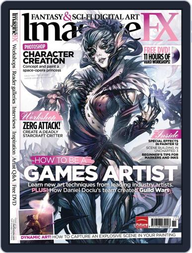 ImagineFX September 19th, 2011 Digital Back Issue Cover