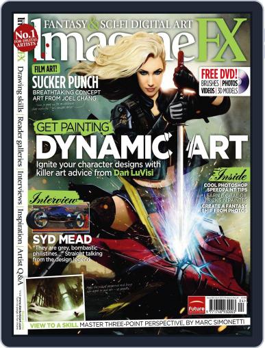 ImagineFX March 12th, 2011 Digital Back Issue Cover