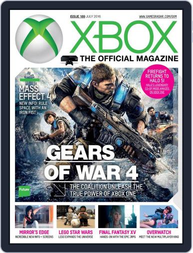 Official Xbox July 1st, 2016 Digital Back Issue Cover
