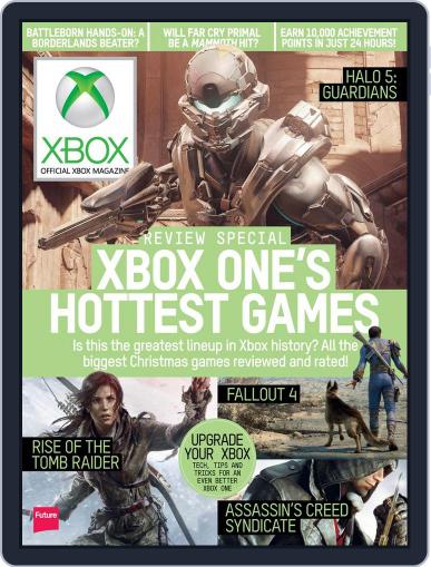 Official Xbox December 8th, 2015 Digital Back Issue Cover