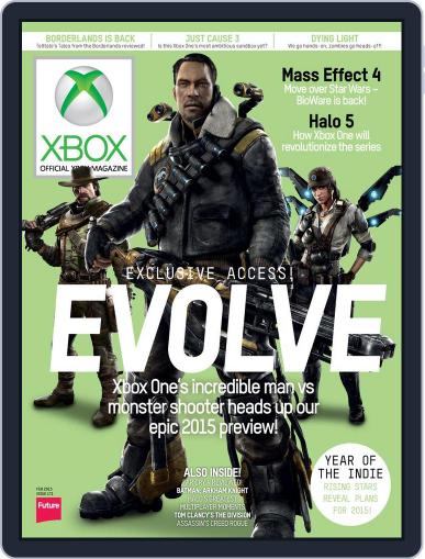 Official Xbox February 1st, 2015 Digital Back Issue Cover