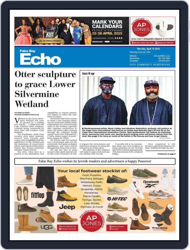 False Bay Echo (Digital) Subscription