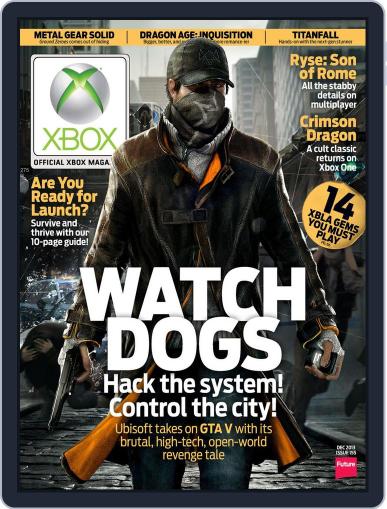 Official Xbox October 15th, 2013 Digital Back Issue Cover