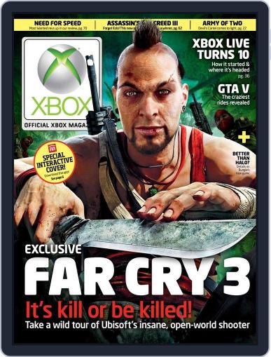Official Xbox November 6th, 2012 Digital Back Issue Cover