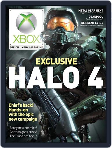Official Xbox October 9th, 2012 Digital Back Issue Cover