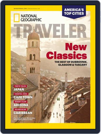 National Geographic Traveler February 1st, 2018 Digital Back Issue Cover