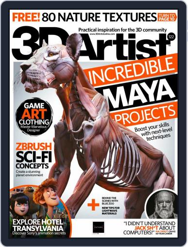 3D Artist October 1st, 2018 Digital Back Issue Cover