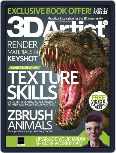 3D Artist June 1st, 2018 Digital Back Issue Cover