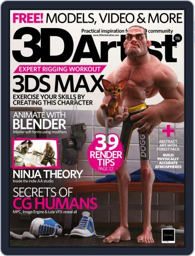 3D Artist April 1st, 2018 Digital Back Issue Cover
