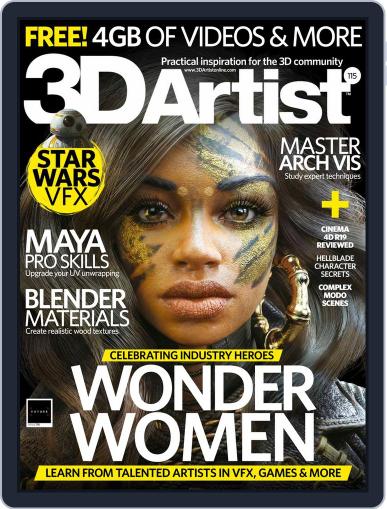 3D Artist March 1st, 2018 Digital Back Issue Cover