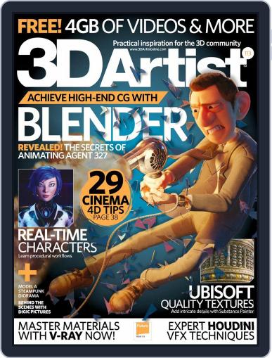 3D Artist January 1st, 2018 Digital Back Issue Cover