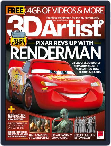 3D Artist December 1st, 2017 Digital Back Issue Cover