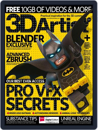 3D Artist May 1st, 2017 Digital Back Issue Cover