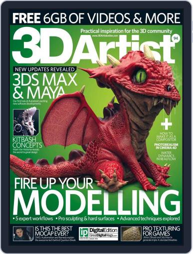 3D Artist May 18th, 2016 Digital Back Issue Cover
