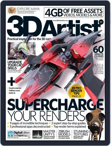 3D Artist December 30th, 2015 Digital Back Issue Cover
