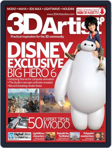 3D Artist October 7th, 2014 Digital Back Issue Cover